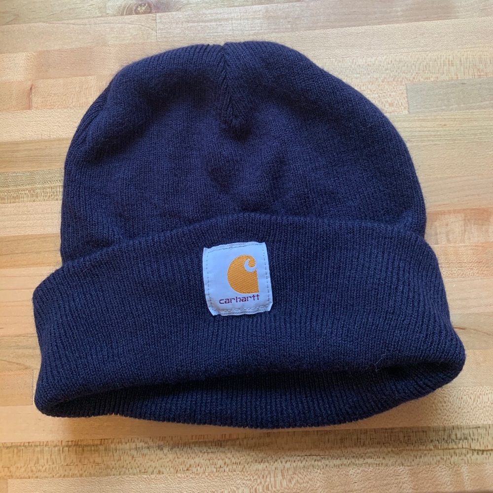 Navy Carhartt Beanie